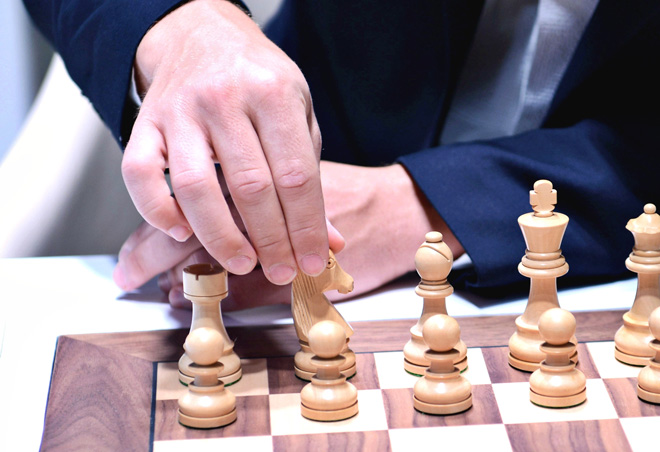 Первый ход племянницы Вугара Гашимова - фоторепортаж с "Shamkir Chess 2014"