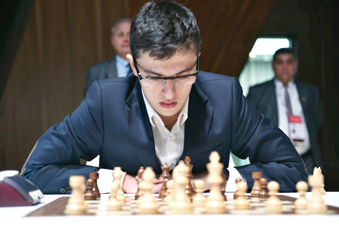 Первый ход племянницы Вугара Гашимова - фоторепортаж с "Shamkir Chess 2014"