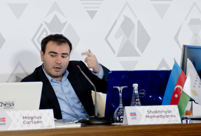 Первый ход племянницы Вугара Гашимова - фоторепортаж с "Shamkir Chess 2014"