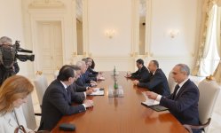 Президент Азербайджана принял делегацию во главе с министром иностранных дел и сотрудничества Испании