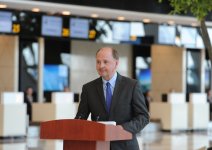 Президент Ильхам Алиев: Азербайджан и впредь будет играть роль транспортно-логистического центра в мировом масштабе (ФОТО)
