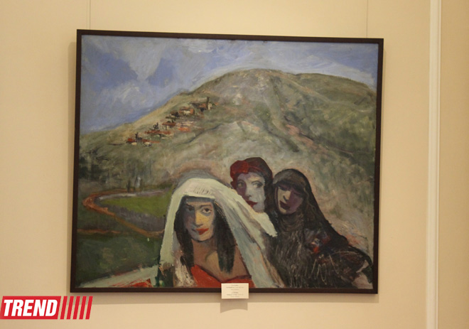 В Баку открылась выставка Инны Костиной и Лии Швелидзе "Линия и Краска" (ФОТО)