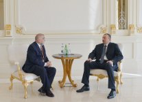 Президент Азербайджана провел ряд встреч (версия 7) (ФОТО)