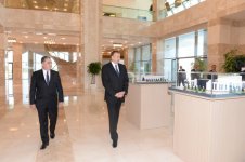 Президент Азербайджана принял участие в открытии Центра Гейдара Алиева в Агдаше (ФОТО)