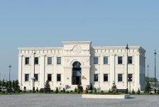 Сдано в эксплуатацию здание Агдашской районной организации партии "Ени Азербайджан"  (ФОТО)