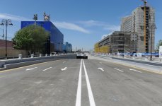 Президент Ильхам Алиев принял участие в открытии нового автотоннеля и подземного пешеходного перехода в Баку (ФОТО)