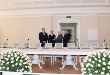 Президент Азербайджана принял участие в открытии нового здания Научного центра "Азербайджанская национальная энциклопедия" (ФОТО)