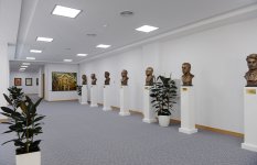 Azerbaijani president opens new building of ANAS' Central Library (PHOTO)