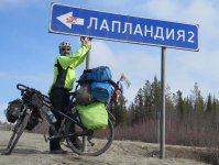 Невероятно! Рамиль Зиядов с флагом Азербайджана проехал на велосипеде 60000 км! (ВИДЕО, ФОТО)