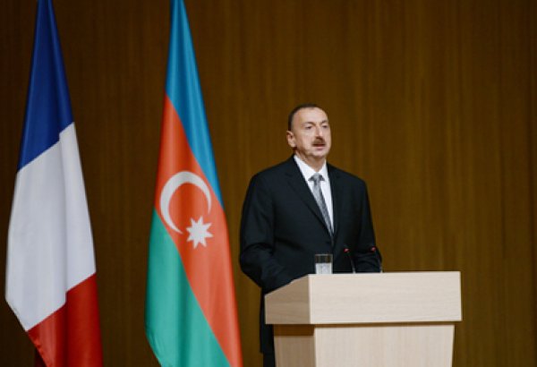 President Aliyev: Azerbaijani-French relations to develop progressively in future (PHOTO)