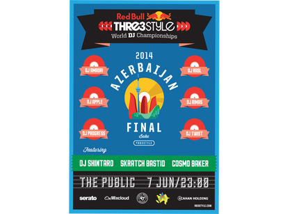 В Баку готовятся к мировому финалу диджеинга Red Bull Thre3Style