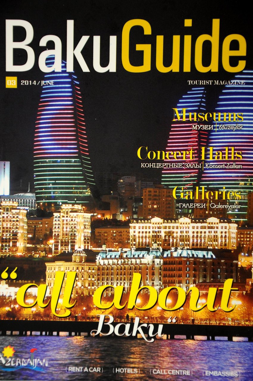 Вышел в свет третий номер каталога-путеводителя "Baku Guide" (ФОТО)