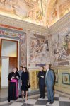 Первая леди Азербайджана Мехрибан Алиева ознакомилась с Ватиканской апостольской библиотекой (ФОТО)
