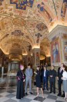 Первая леди Азербайджана Мехрибан Алиева ознакомилась с Ватиканской апостольской библиотекой (ФОТО)