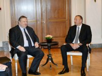 President Ilham Aliyev met with Deputy Prime Minister, Minister of Foreign Affairs of Greece Evangelos Venizelos