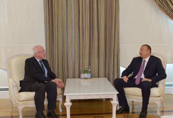 Azerbaijani president receives president of CE Congress of Local and Regional Authorities