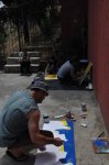 В бакинской галерее "Art Villa" прошел интерактивный творческий пленэр (ФОТО)
