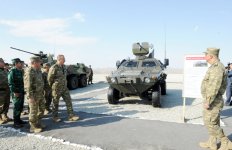 Президент Ильхам Алиев наблюдал за оперативно-тактическими учениями по случаю 96-й годовщины создания ВС Азербайджана (ФОТО)