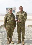 Президент Ильхам Алиев наблюдал за оперативно-тактическими учениями по случаю 96-й годовщины создания ВС Азербайджана (ФОТО)