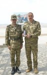 Президент Ильхам Алиев наблюдал за оперативно-тактическими учениями по случаю 96-й годовщины создания ВС Азербайджана (ФОТО)