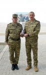 Президент Ильхам Алиев наблюдал за оперативно-тактическими учениями по случаю 96-й годовщины создания ВС Азербайджана (ФОТО)