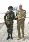 Президент Ильхам Алиев наблюдал за оперативно-тактическими учениями по случаю 96-й годовщины создания ВС Азербайджана (ФОТО)