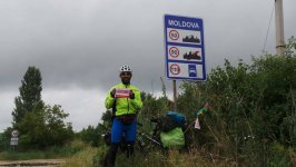 Известный велопутешественник Рамиль Зиядов доехал до Молдовы (ФОТО)