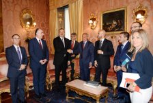 Президент Ильхам Алиев встретился с председателем Сената Италии Пьетро Грассо (ФОТО)