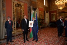 Президент Ильхам Алиев встретился с председателем Сената Италии Пьетро Грассо (ФОТО)