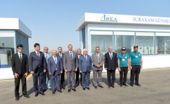 Президент Азербайджана принял участие в открытии Сураханской солнечной электростанции (ФОТО)