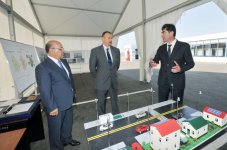 Президент Азербайджана принял участие в открытии Сураханской солнечной электростанции (ФОТО)