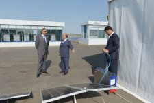 Президент Азербайджана принял участие в открытии Сураханской солнечной электростанции (ФОТО)