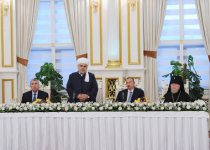 President Ilham Aliyev attended the Iftar ceremony on the occasion of the holy month of Ramadan (PHOTO)