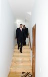 Ильхам Алиев ознакомился с условиями, созданными в 25 частных домах, построенных в  Хызы (ФОТО)