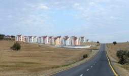 Ильхам Алиев ознакомился с условиями, созданными в 25 частных домах, построенных в  Хызы (ФОТО)