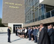 Президент Азербайджана принял участие в открытии Центра Гейдара Алиева в Хызы (ФОТО)