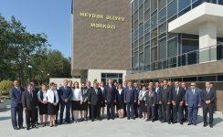 Президент Азербайджана принял участие в открытии Центра Гейдара Алиева в Хызы (ФОТО)