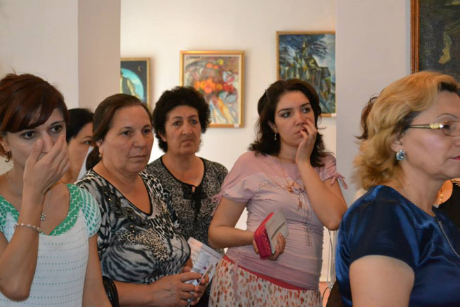 В Агстафе состоялось открытие выставки в рамках "Azerbaijan Art Festival - 2014" (ФОТО)