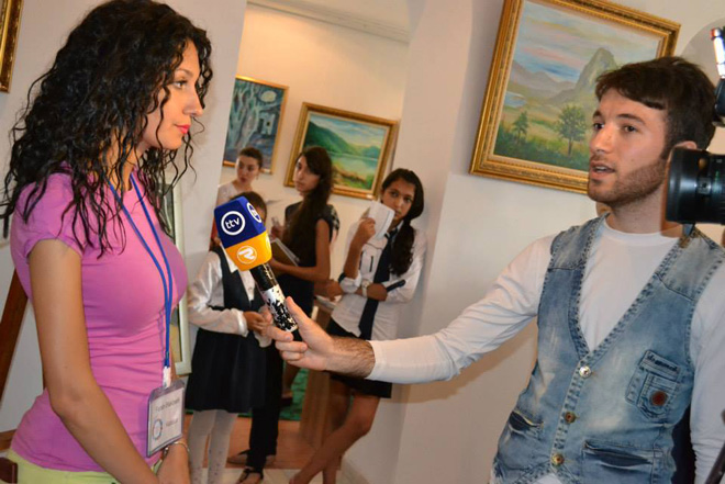 В Агстафе состоялось открытие выставки в рамках "Azerbaijan Art Festival - 2014" (ФОТО)