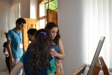 В Агстафе состоялось открытие выставки в рамках "Azerbaijan Art Festival - 2014" (ФОТО)