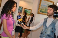 В Агстафе состоялось открытие выставки в рамках "Azerbaijan Art Festival - 2014" (ФОТО)