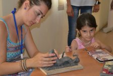 В Газахе состоялось открытие выставки в рамках "Azerbaijan Art Festival - 2014" (ФОТО)