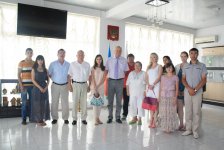 В  Азербайджане находится делегация российской молодежи (ФОТО)
