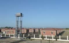 Azerbaijani president attends opening of new settlement for IDP families in Aghdam region