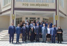Azerbaijani president attends opening of new settlement for IDP families in Aghdam region