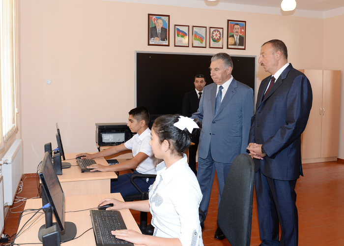 Azerbaijani president attends opening of new settlement for IDP families in Aghdam region