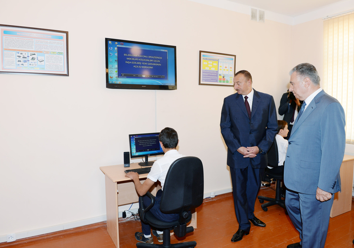 Azerbaijani president attends opening of new settlement for IDP families in Aghdam region