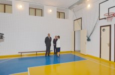 Ильхам Алиев ознакомился с Комплексом "Школа-лицей" Бакинского славянского университета после капремонта (ФОТО)