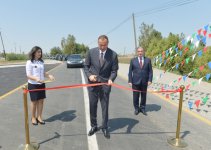 Birinci Shahseven-Ahmadli-Dunyamalilar road commissioned in Beylagan