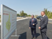 Birinci Shahseven-Ahmadli-Dunyamalilar road commissioned in Beylagan